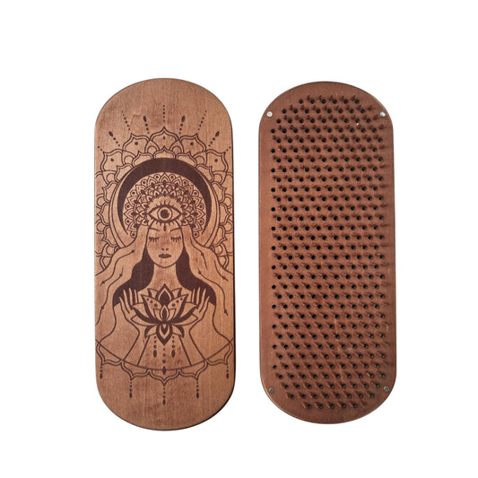 Sadhu Board with Copper Nails 0.39 inches (10 mm)