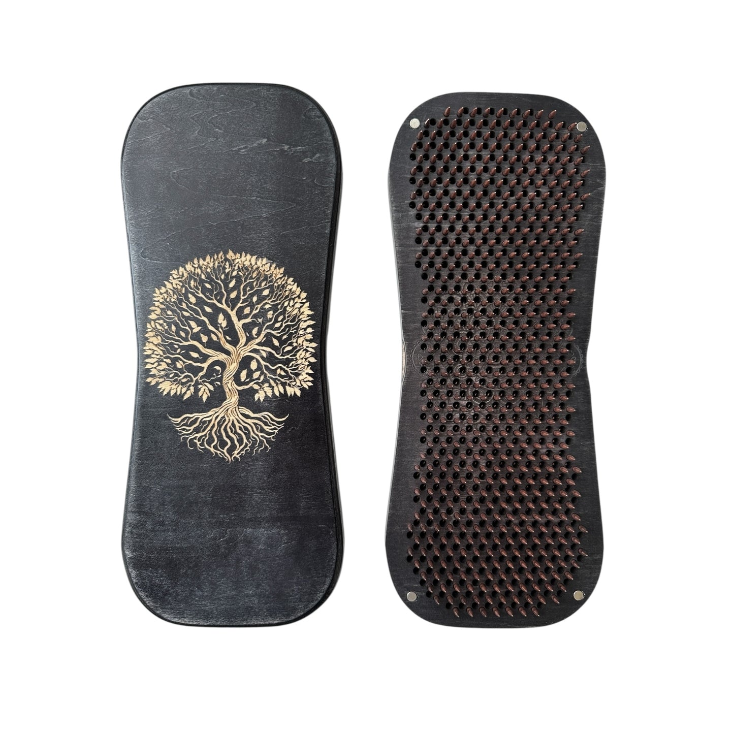 Sadhu Board with Dynamic Copper Nails for Beginners 0.31 Inches (8 mm), Nail Boards for Feet, Sadhu Nail Board, Yoga Gift