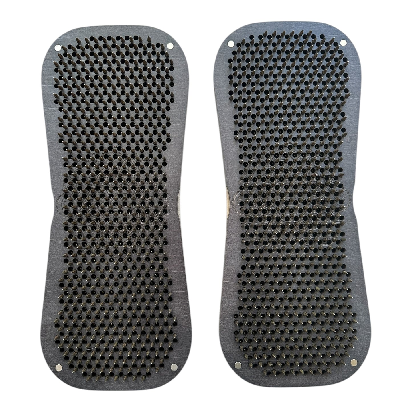 Sadhu Board with Dynamic Galvanized Steel Nails for Beginners 0.31 Inches (8 mm), Nail Boards for Feet, Sadhu Nail Board, Yoga Gift