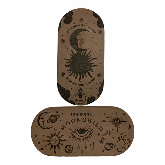 Rubber Sadhu Board with Ballistic nails bullets and forged steel, 8 mm