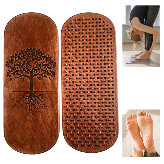 Compact Sadhu board - Tree of Life, Yoga board, Nails board 0.4 in (10 mm)