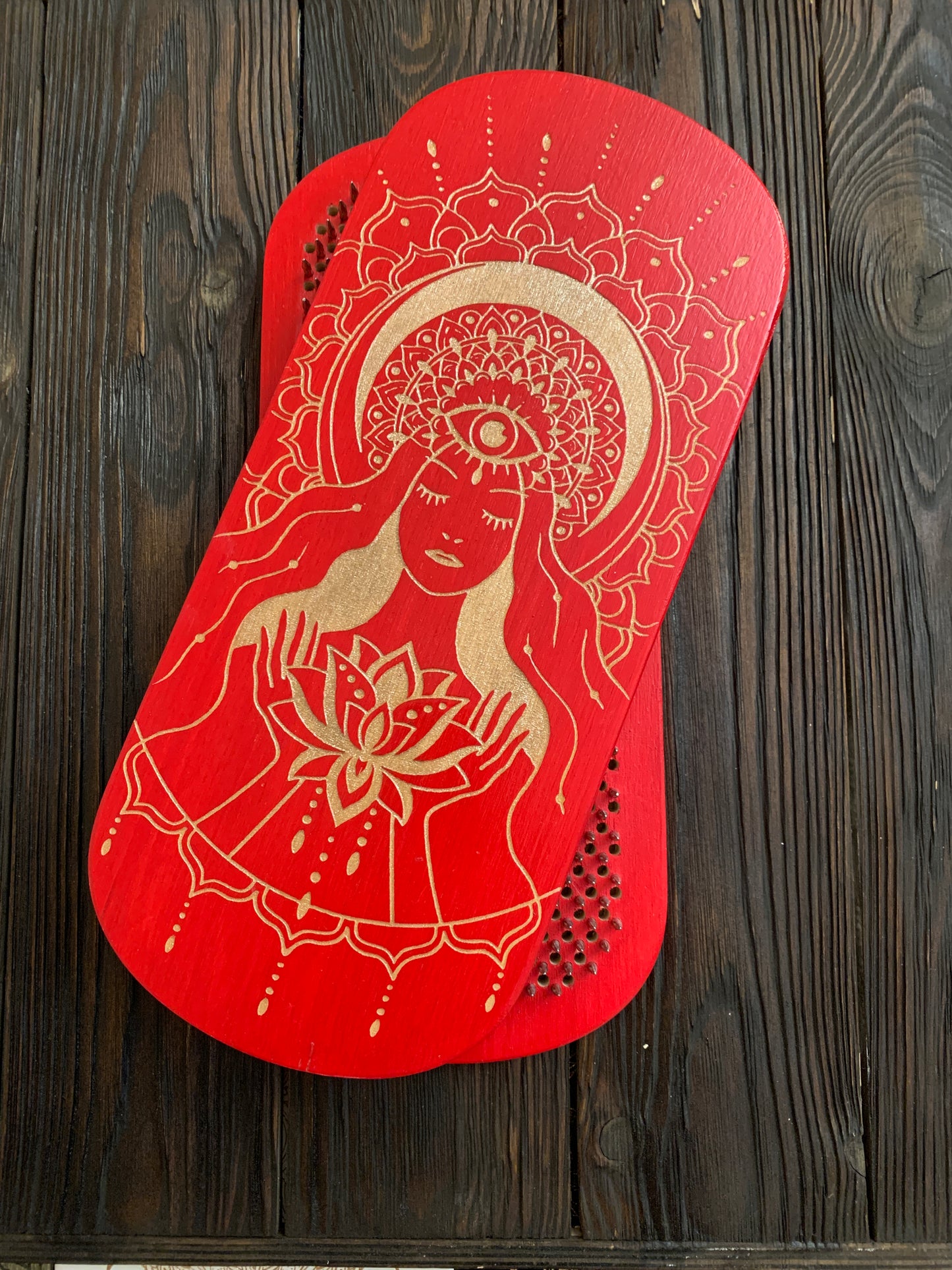 Sadhu Board for Beginners, Yoga board, Board with nails, 8 mm