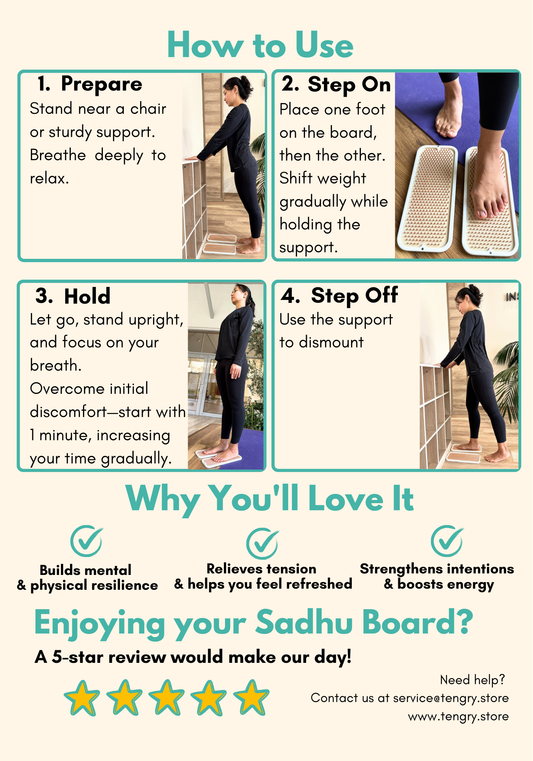 How to Use a Sadhu Board: Step-by-Step Beginner's Guide | Tengry