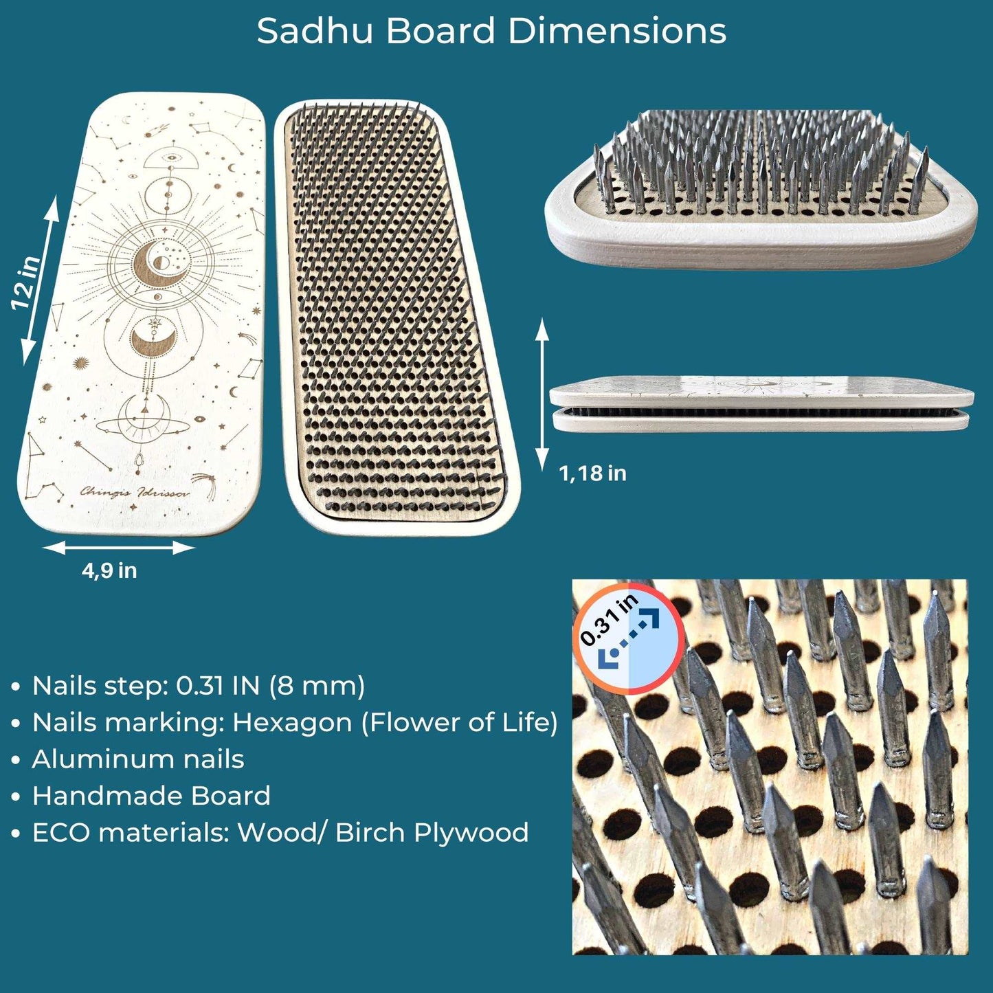 Light Sadhu Board 8 mm for Beginners